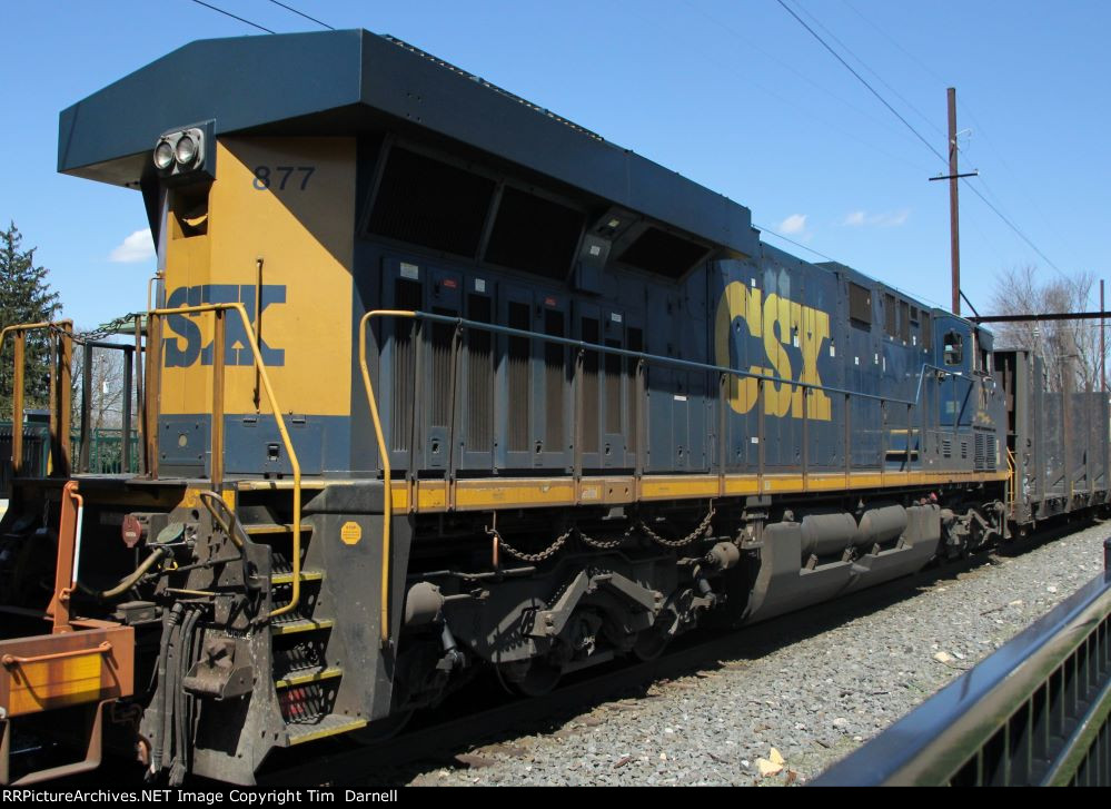 CSX 877 dpu on Q409